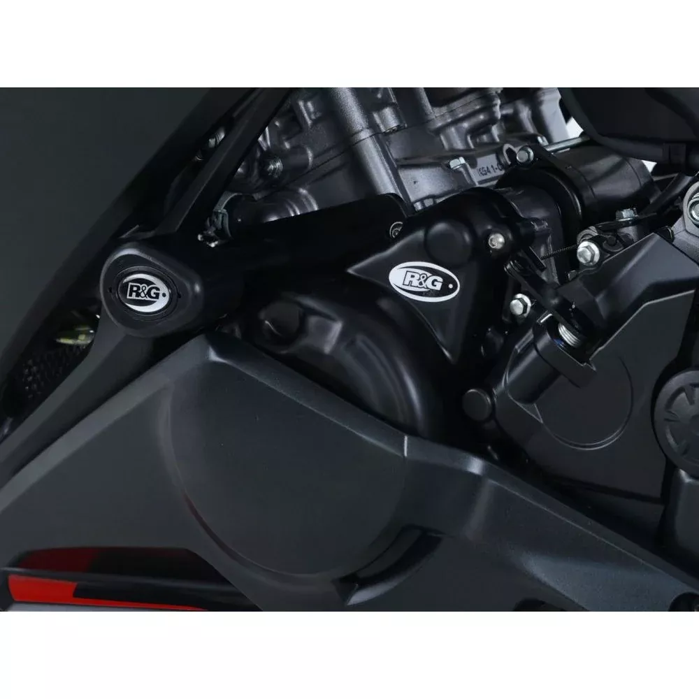 R&G Racing Black Engine Case Cover LHS For 2017-2020 Honda CBR250RR ECC0237BK