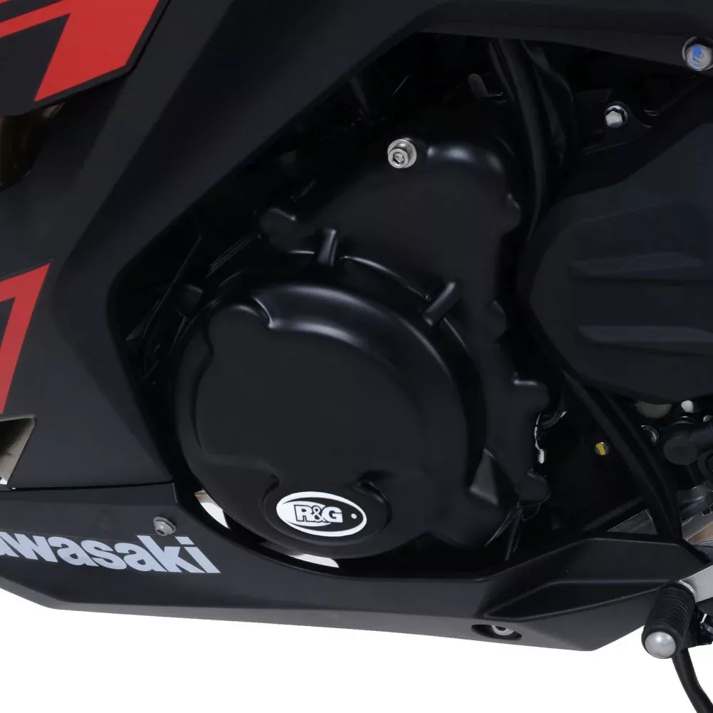 R&G Racing Black Engine Case Cover LHS For 2018-2020 Kawasaki Ninja 250