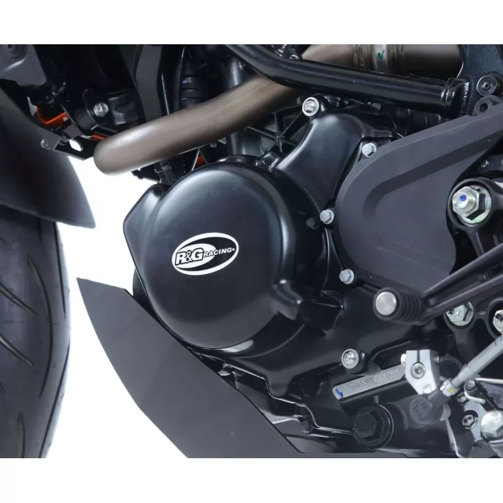 R&G Racing Black Engine Case Cover LHS For 2020-2021 KTM 125 Duke