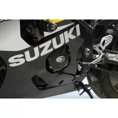 R&G Racing Black Engine Case Covers For 2004-2005 Suzuki GSXR600