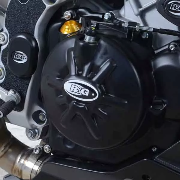 R&G Racing Black Engine Case Covers For 2019-2020 Aprilia RSV4 1100 Factory