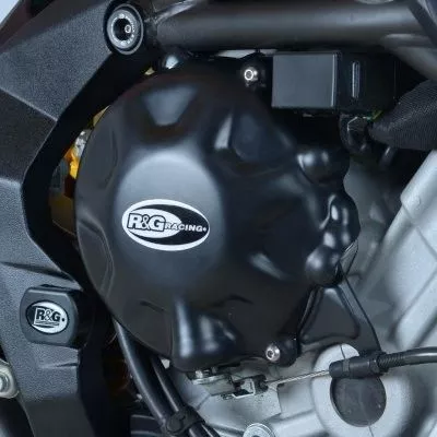 R&G Racing Black Engine Case Covers RHD For 2014-2018 MV Agusta Dragster 800