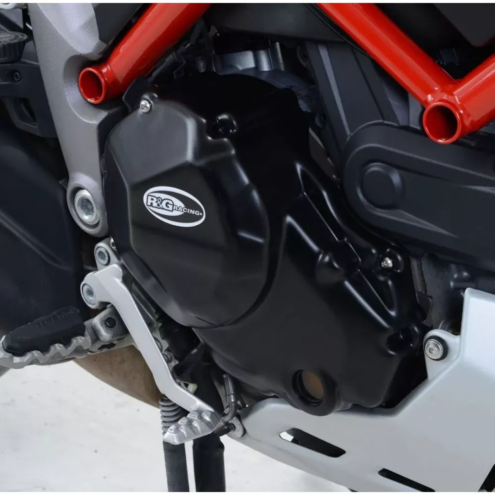 R&G Racing Black Engine Case Covers RHD For 2015-2017 Ducati Multistrada 1200