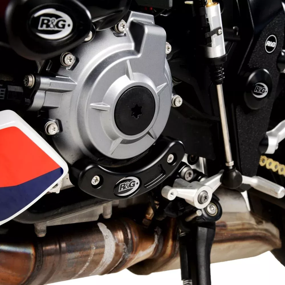 R&G Racing Black Engine Case Sliders For 2023-2024 BMW M1000R
