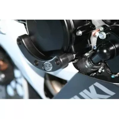 R&G Racing Black Engine Case Sliders LHS For 2006-2010 Suzuki GSXR600