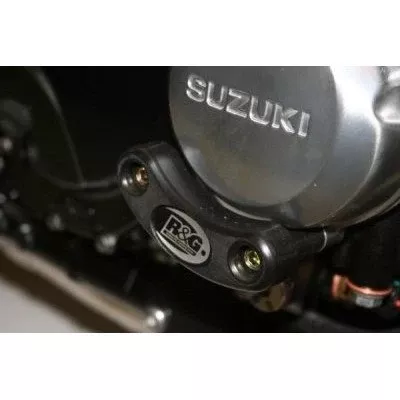 R&G Racing Black Engine Case Sliders RHS For 2001?2008 Honda CBR400 Tri Arm