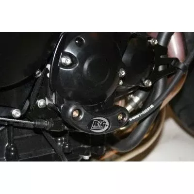 R&G Racing Black Engine Case Sliders RHS For 2007-2011 Triumph Street Triple 675