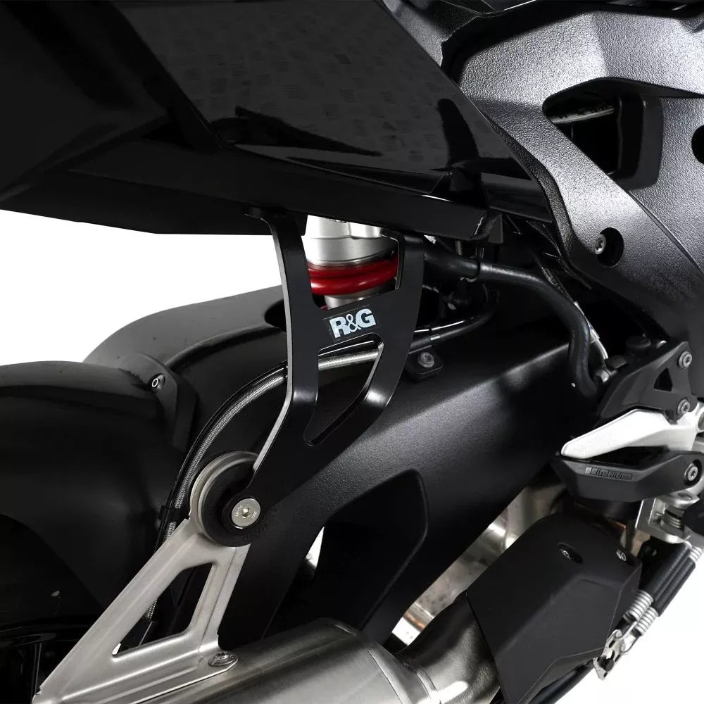 R&G Racing Black Exhaust Hanger For 2020-2024 BMW S1000XR EH0100BKBK