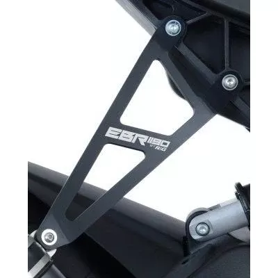 R&G Racing Black Exhaust Hanger For 2024-2025 EBR 1190RX