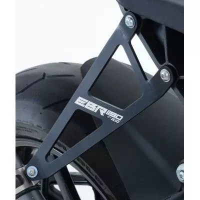 R&G Racing Black Exhaust Hanger Kit For 2024-2025 EBR 1190RX