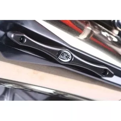 R&G Racing Black Exhaust Sliders For 2007-2008 Kawasaki Z1000 ES0002BK
