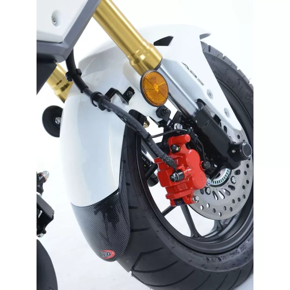 R&G Racing Black Fender Extender For 2016-2020 Honda Grom 125 FERG0334BK