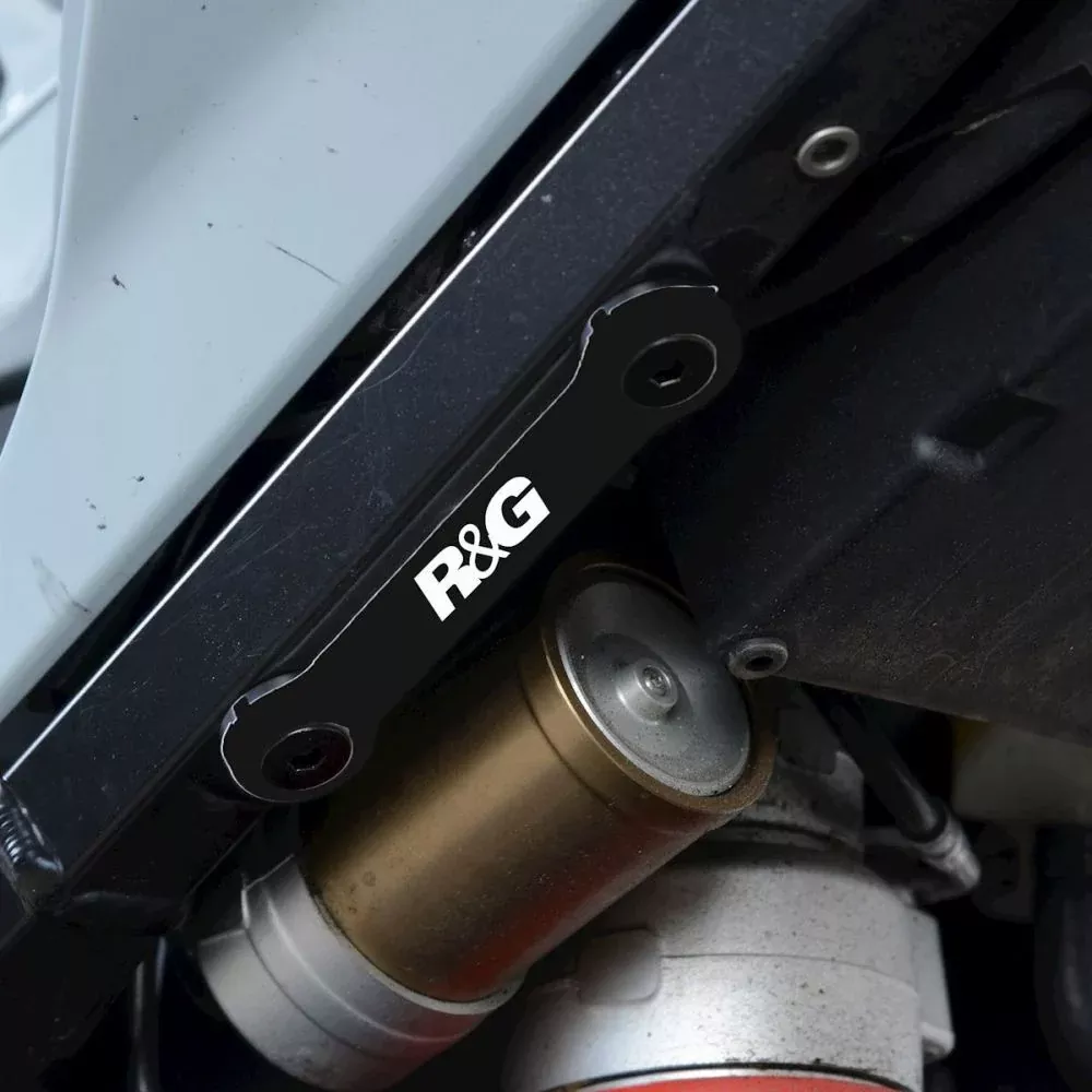 R&G Racing Black Footrest Delete Blanking Plates For 2024-2024 BMW M 1000 XR
