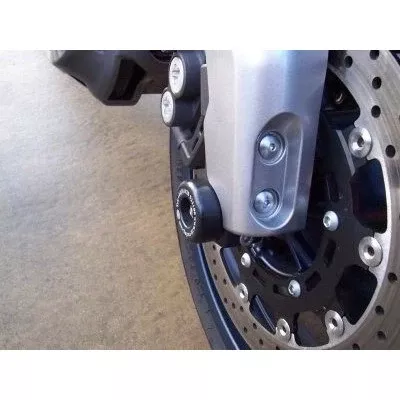 R&G Racing Black Fork Protectors For 2005-2012 Kawasaki ER-5 FP0049BK