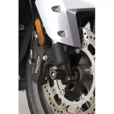 R&G Racing Black Fork Protectors For 2013-2018 Triumph Trophy 1200 FP0120BK