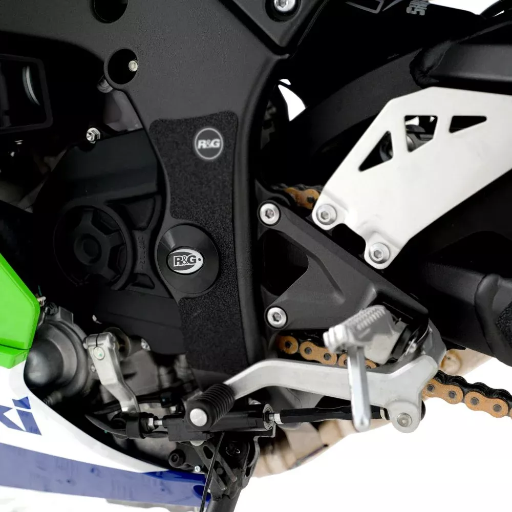 R&G Racing Black Frame Plug LHS For 2016-2019 Kawasaki Ninja ZX10R ZX1000