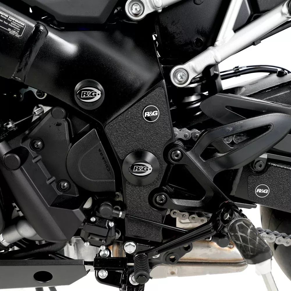 R&G Racing Black Frame Plug LHS Lower For 2006-2010 Suzuki GSXR600