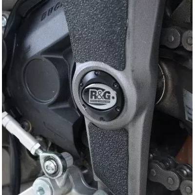 R&G Racing Black Frame Plug Lower Frame For 2015-2017 Ducati Multistrada 1200