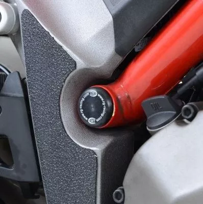 R&G Racing Black Frame Plug RHS For 2022-2024 Ducati DesertX