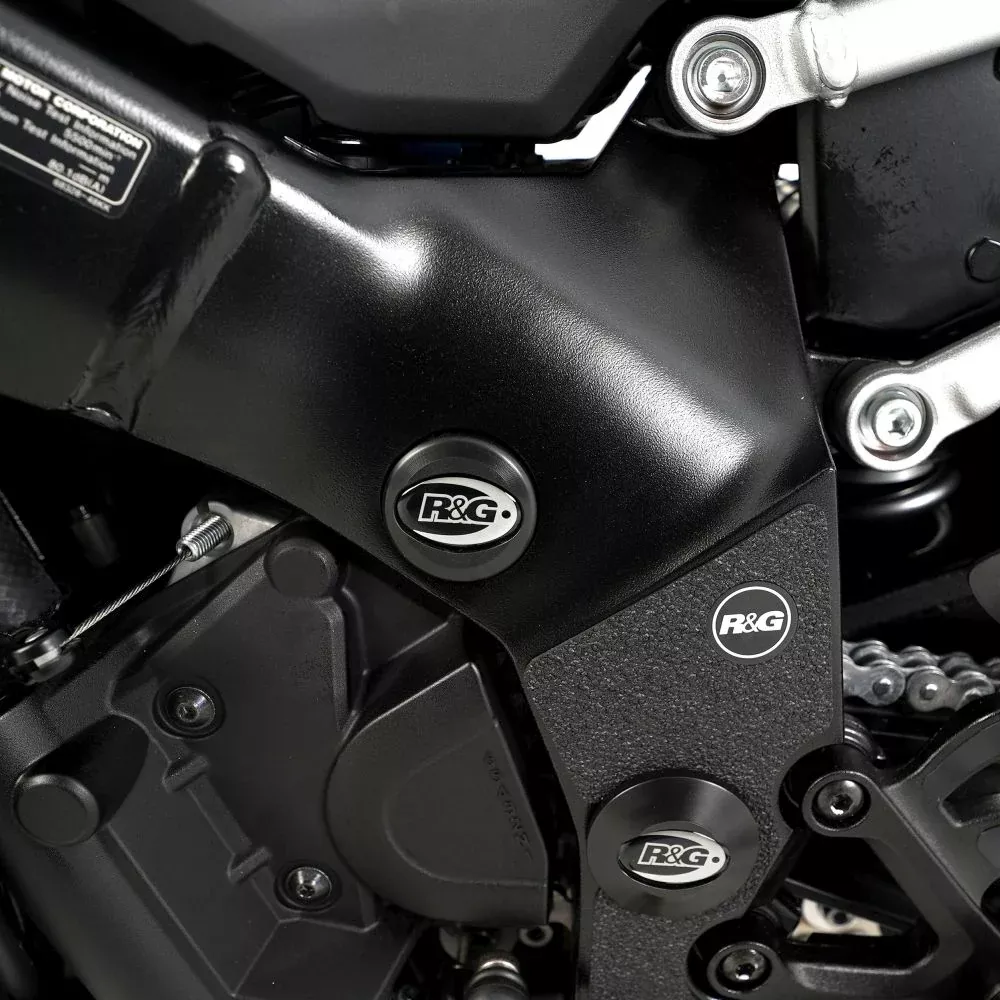 R&G Racing Black Frame Plug RHS Upper For 2021-2024 Suzuki GSX-S 950