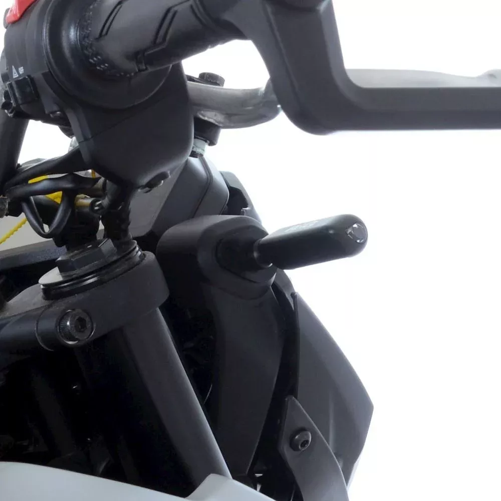 R&G Racing Black Indicator Adapter Kit For 2020-2024 Yamaha MT-03