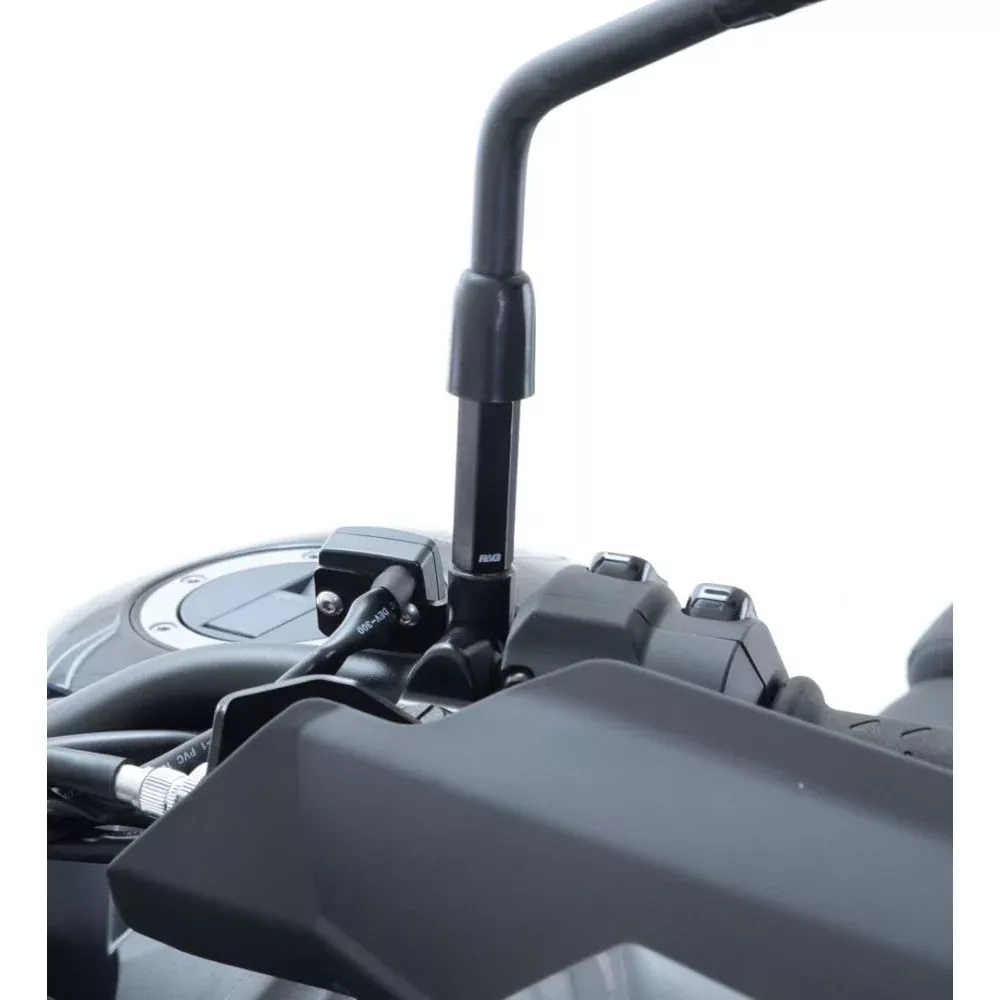 R&G Racing Black Mirror Risers For 2015-2018 Harley-Davidson Street 500 XG500