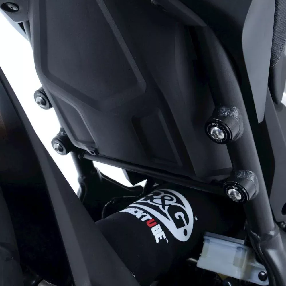 R&G Racing Black Rear Foot Rest Blanking Plugs For 2021-2022 Ducati Multistrada V4