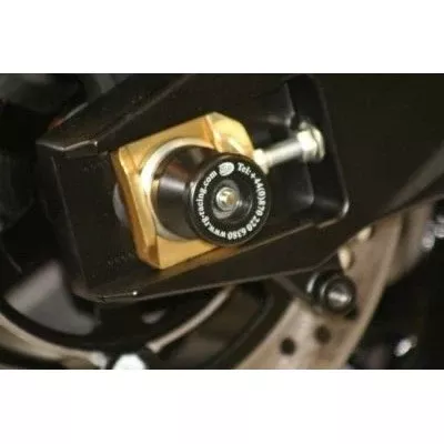 R&G Racing Black Spindle Sliders For 2008 Suzuki B-King ABS SS0023BK