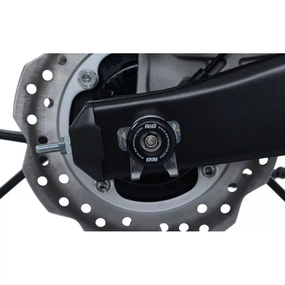 R&G Racing Black Spindle Sliders For 2018-2024 Honda CB125R SS0049BK