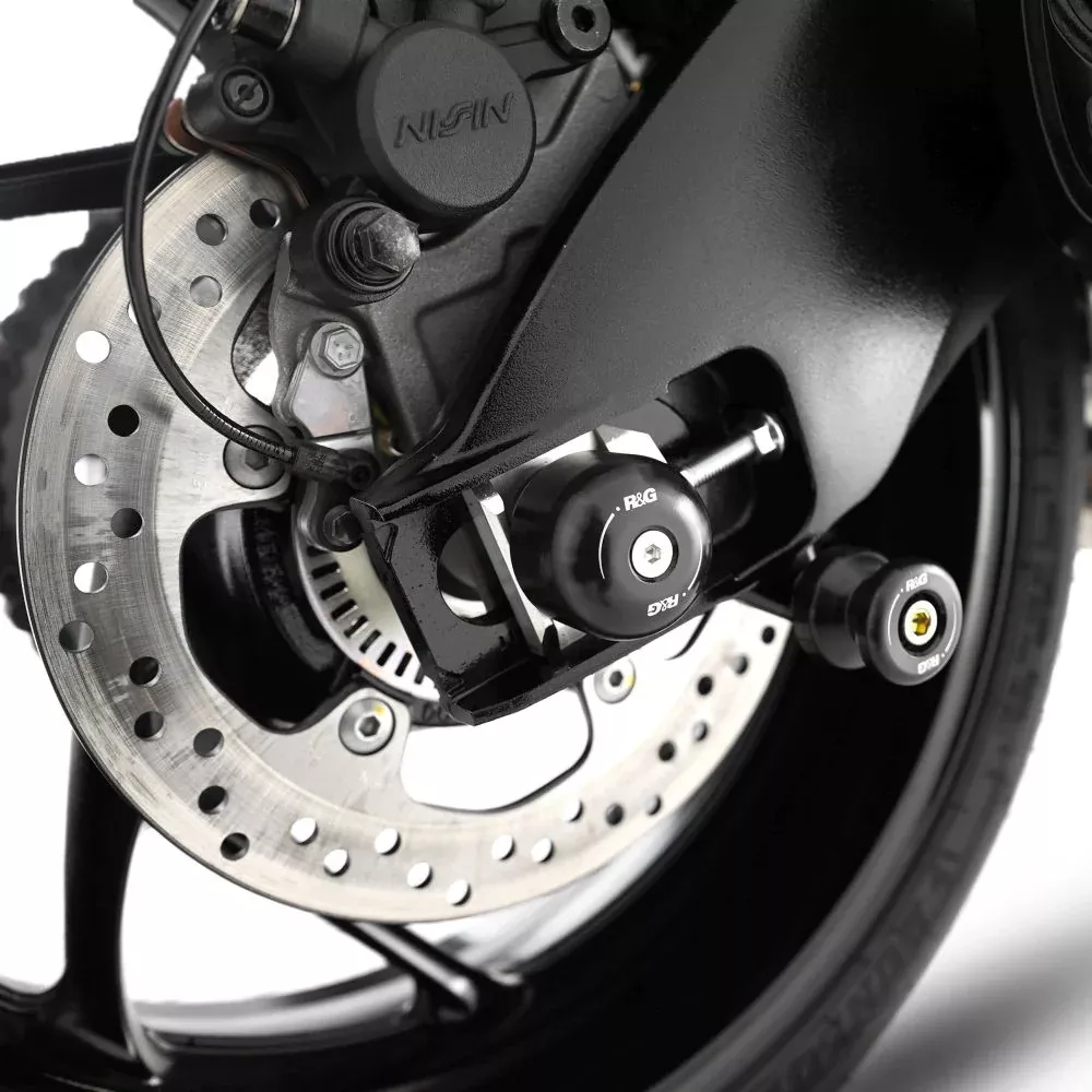 R&G Racing Black Swingarm Protectors For 2016-2017 Suzuki GSXS1000