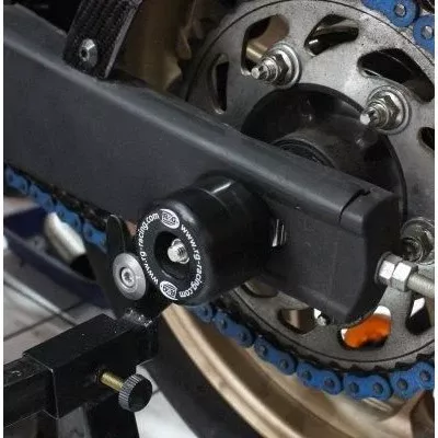 R&G Racing Black Swingarm Protectors For 2020-2024 Yamaha MT-03