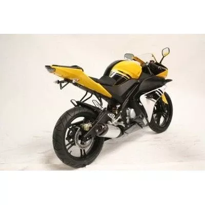 R&G Racing Black Tail Tidy License Plate Holder For 2008-2013 Yamaha YZF-R125