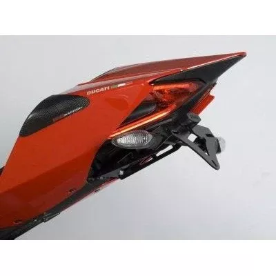 R&G Racing Black Tail Tidy License Plate Holder For 2012-2015 Ducati 1199 Panigale