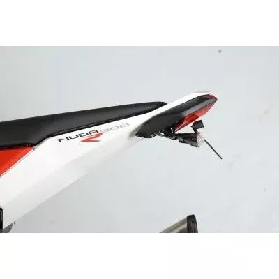 R&G Racing Black Tail Tidy License Plate Holder For 2012-2024 Husqvarna Nuda 900R