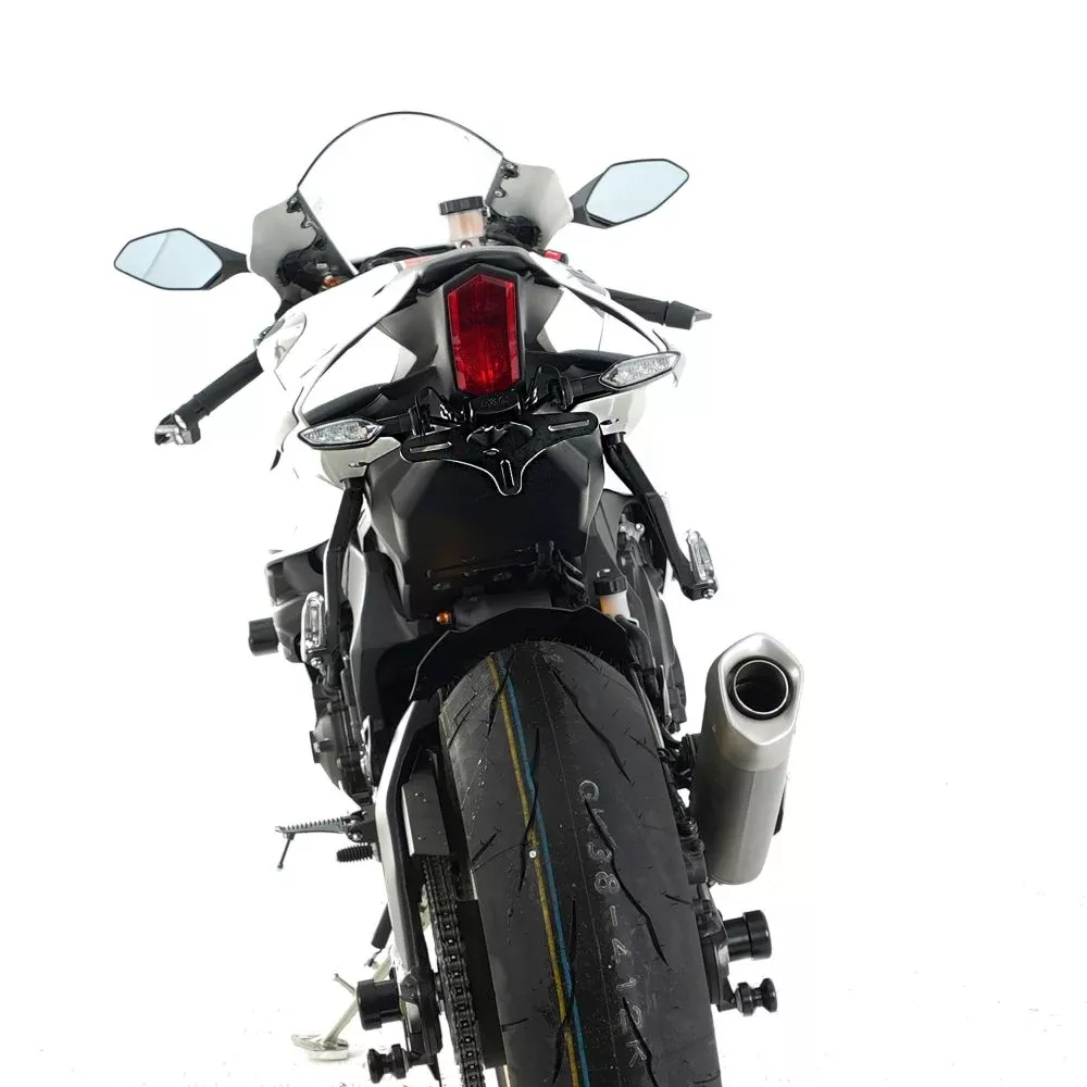 R&G Racing Black Tail Tidy License Plate Holder For 2015-2024 Yamaha YZF R1