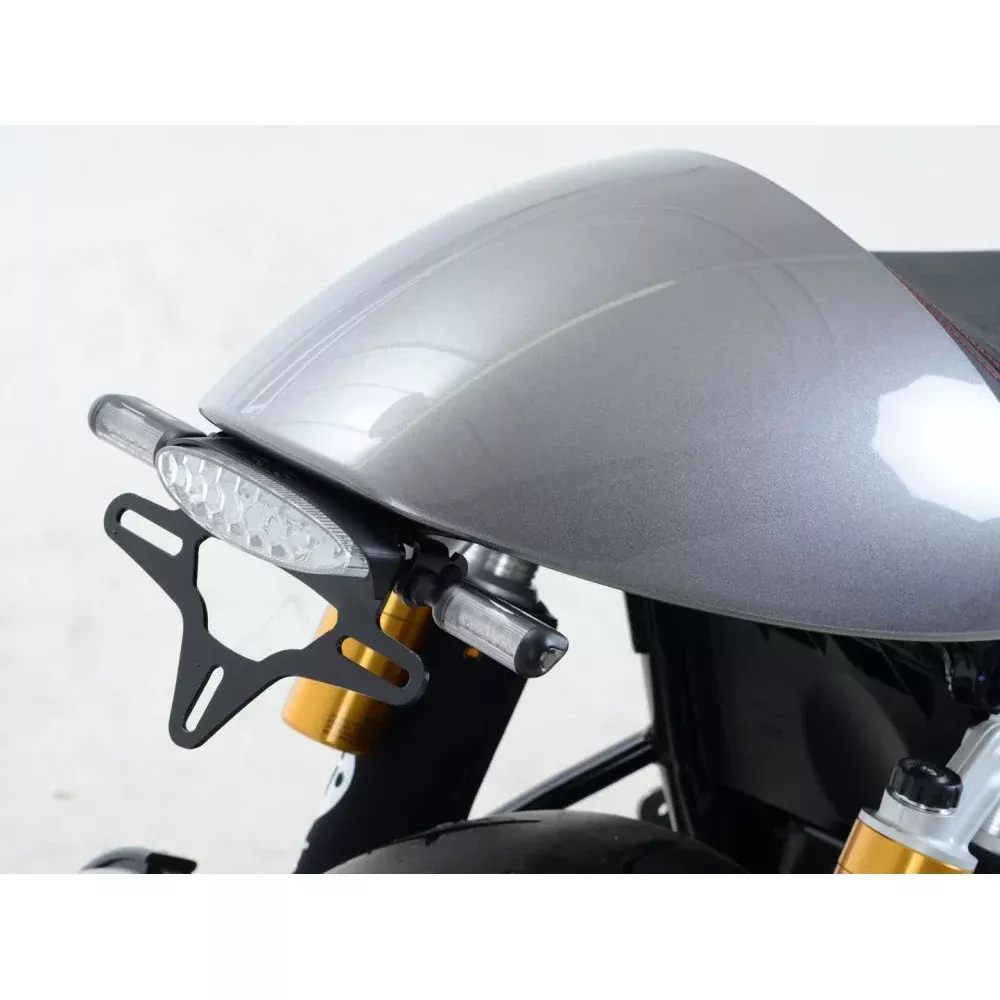 R&G Racing Black Tail Tidy License Plate Holder For 2016-2018 Triumph Thruxton 1200