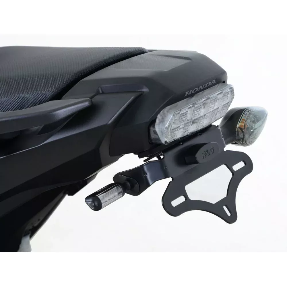 R&G Racing Black Tail Tidy License Plate Holder For 2016-2024 Honda NC750S