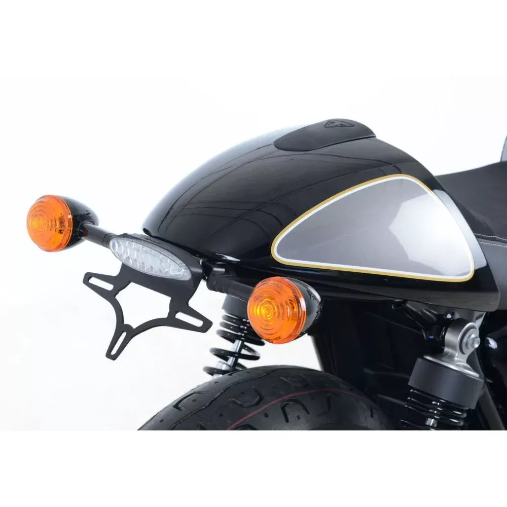 R&G Racing Black Tail Tidy License Plate Holder For 2017-2019 Triumph Street Cup