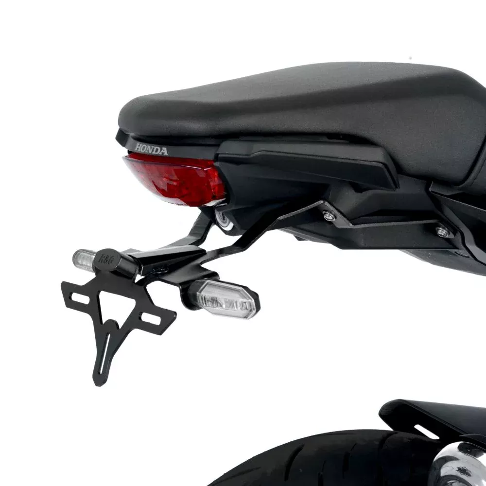 R&G Racing Black Tail Tidy License Plate Holder For 2018-2024 Honda CB125R