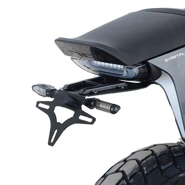 R&G Racing Black Tail Tidy License Plate Holder For 2019-2020 Husqvarna SVARTPILEN 701