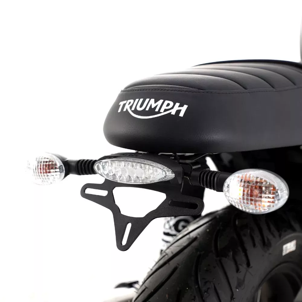 R&G Racing Black Tail Tidy License Plate Holder LP0203BK