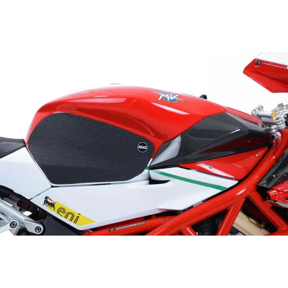 R&G Racing Black Tank Traction Grip For 2010-2018 MV Agusta F4