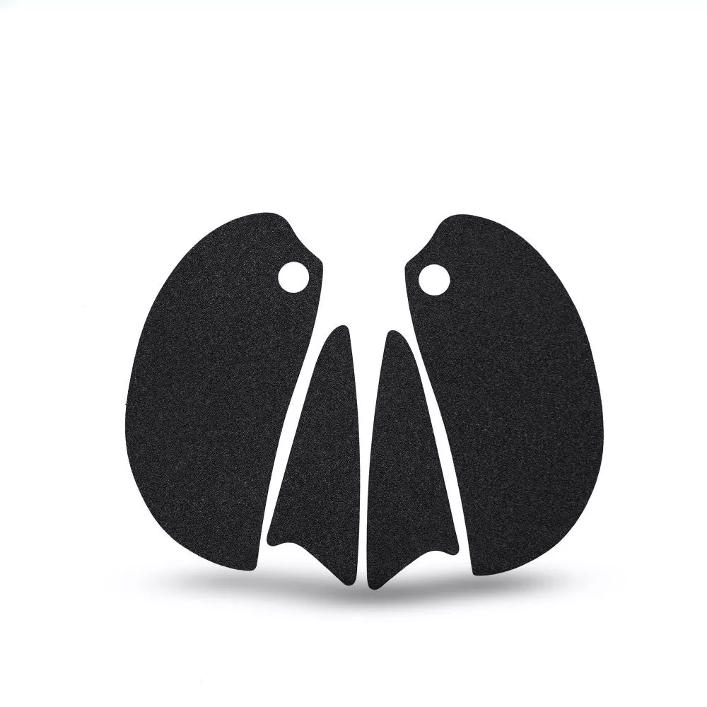R&G Racing Black Tank Traction Grips For 2004-2005 Suzuki GSXR600