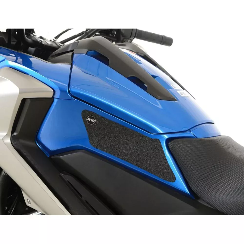 R&G Racing Black Tank Traction Grips For 2016-2023 Honda NC750X EZRG333BL