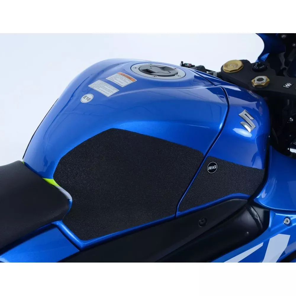 R&G Racing Black Tank Traction Grips For 2017-2018 Suzuki GSXR1000