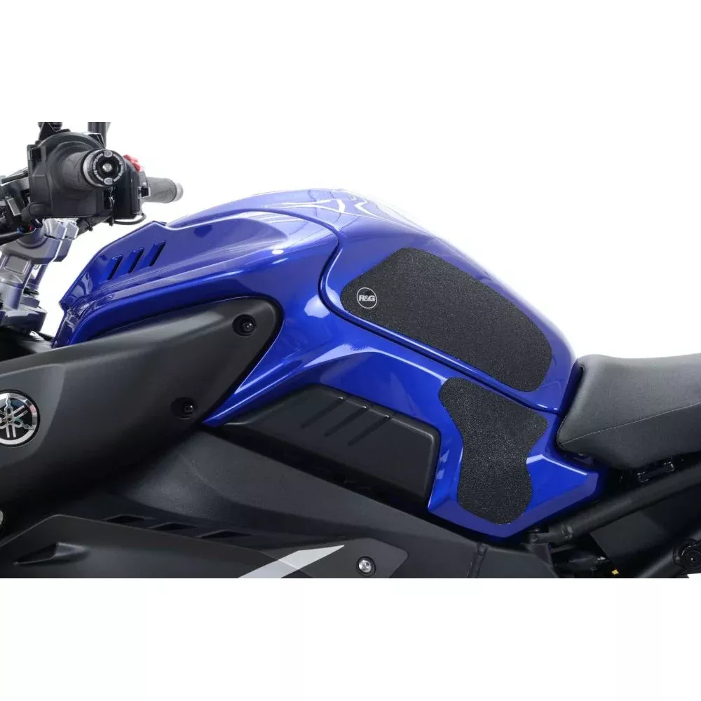 R&G Racing Black Tank Traction Grips For 2017-2024 Yamaha MT-10 SP