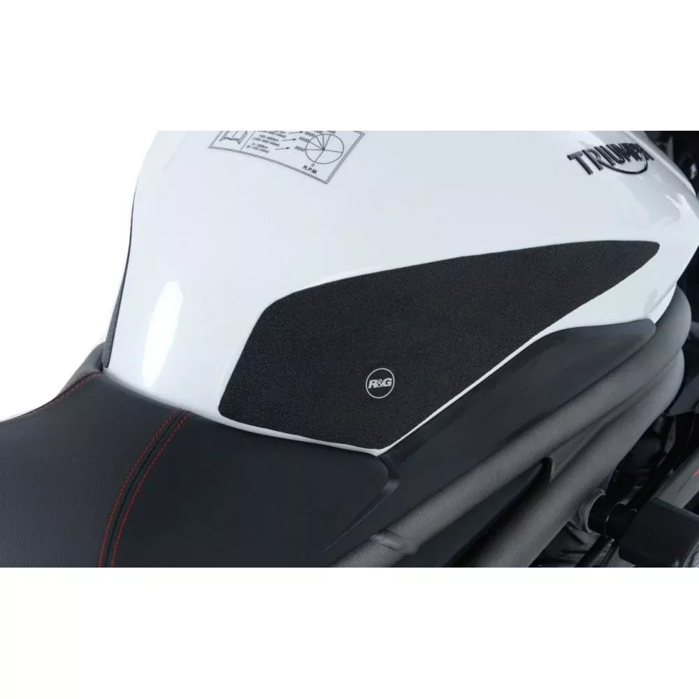 R&G Racing Black Tank Traction Grips For 2018-2020 Triumph Speed Triple RS