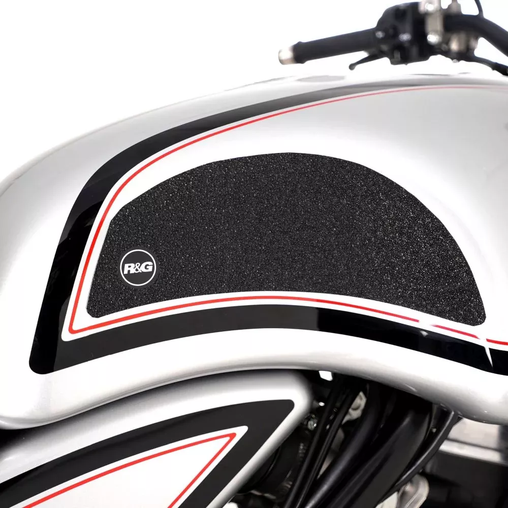 R&G Racing Black Tank Traction Grips For 2023-2024 Norton Commando 961 Sport