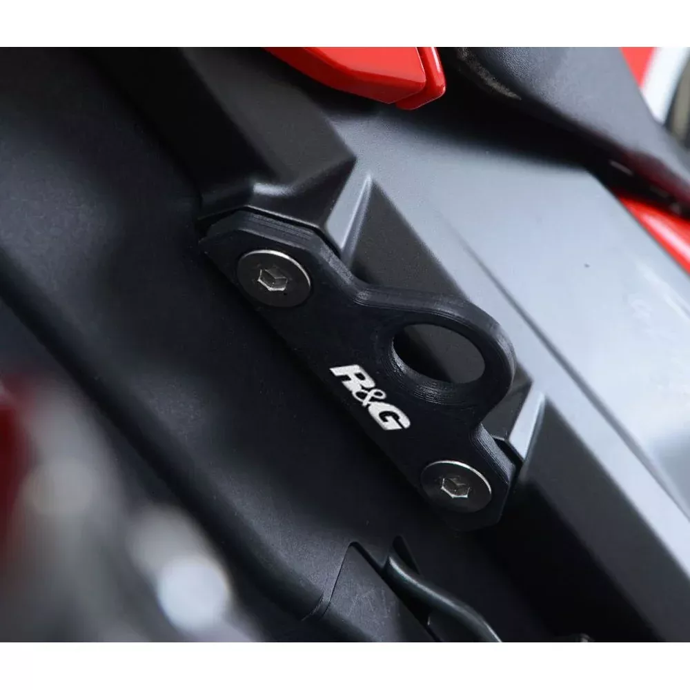 R&G Racing Black Tie-Down Hook Pair For 2017-2019 Honda CBR1000RR Fireblade