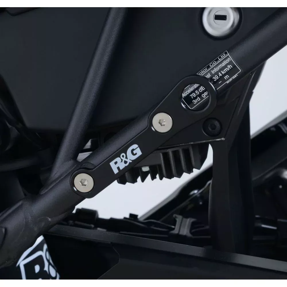 R&G Racing Black Tie-Down Hook Pair For 2017-2019 Honda CRF1000L Africa Twin